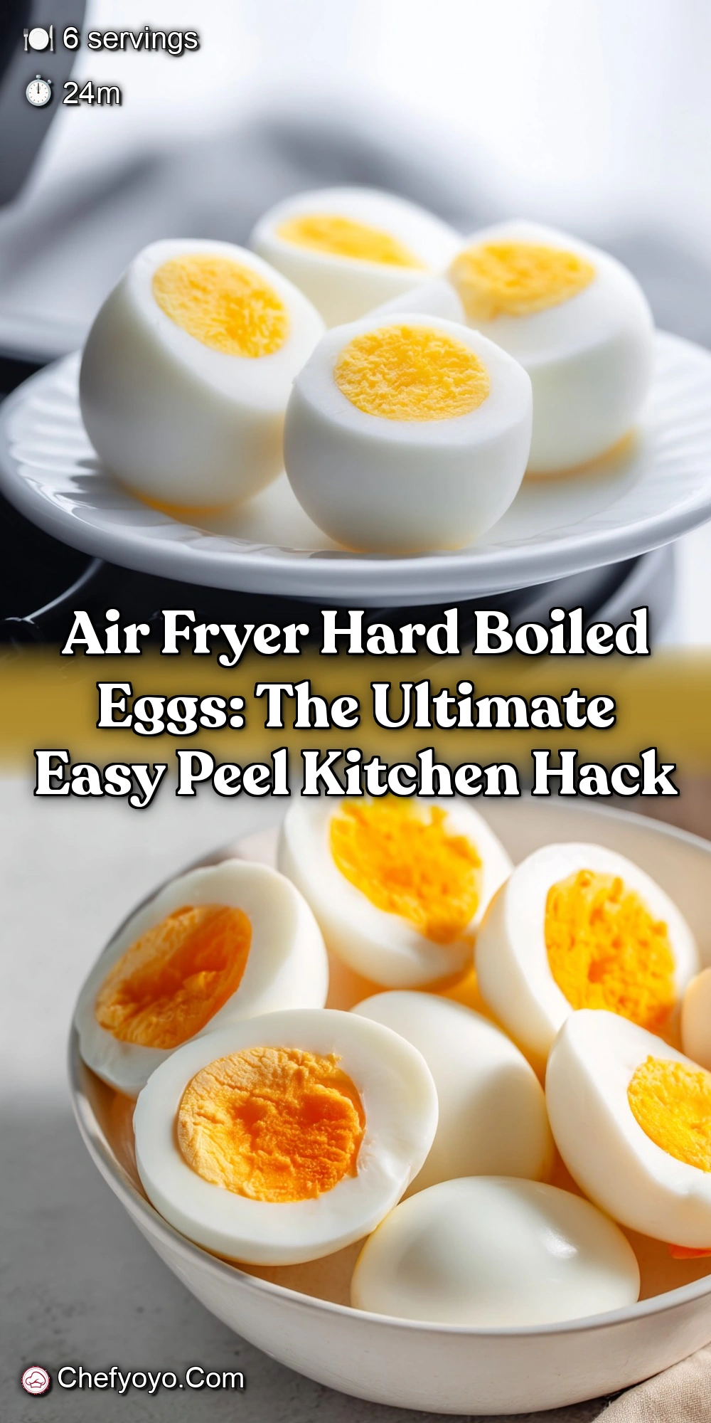 Air Fryer Hard Boiled Eggs: Guaranteed Easy Peel Method
