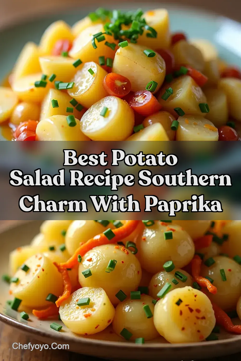 My GoTo Southern Potato Salad Recipe with Chives Paprika -…