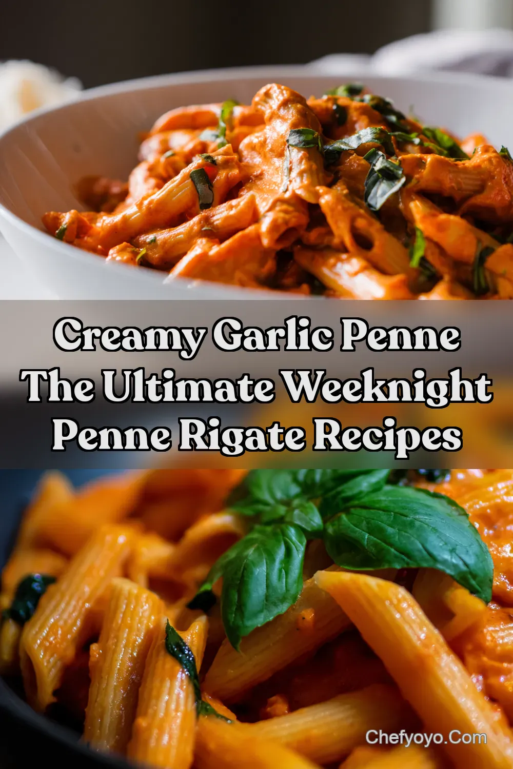 Creamy Tomato Basil Penne Rigate Easy Weeknight Pasta -…
