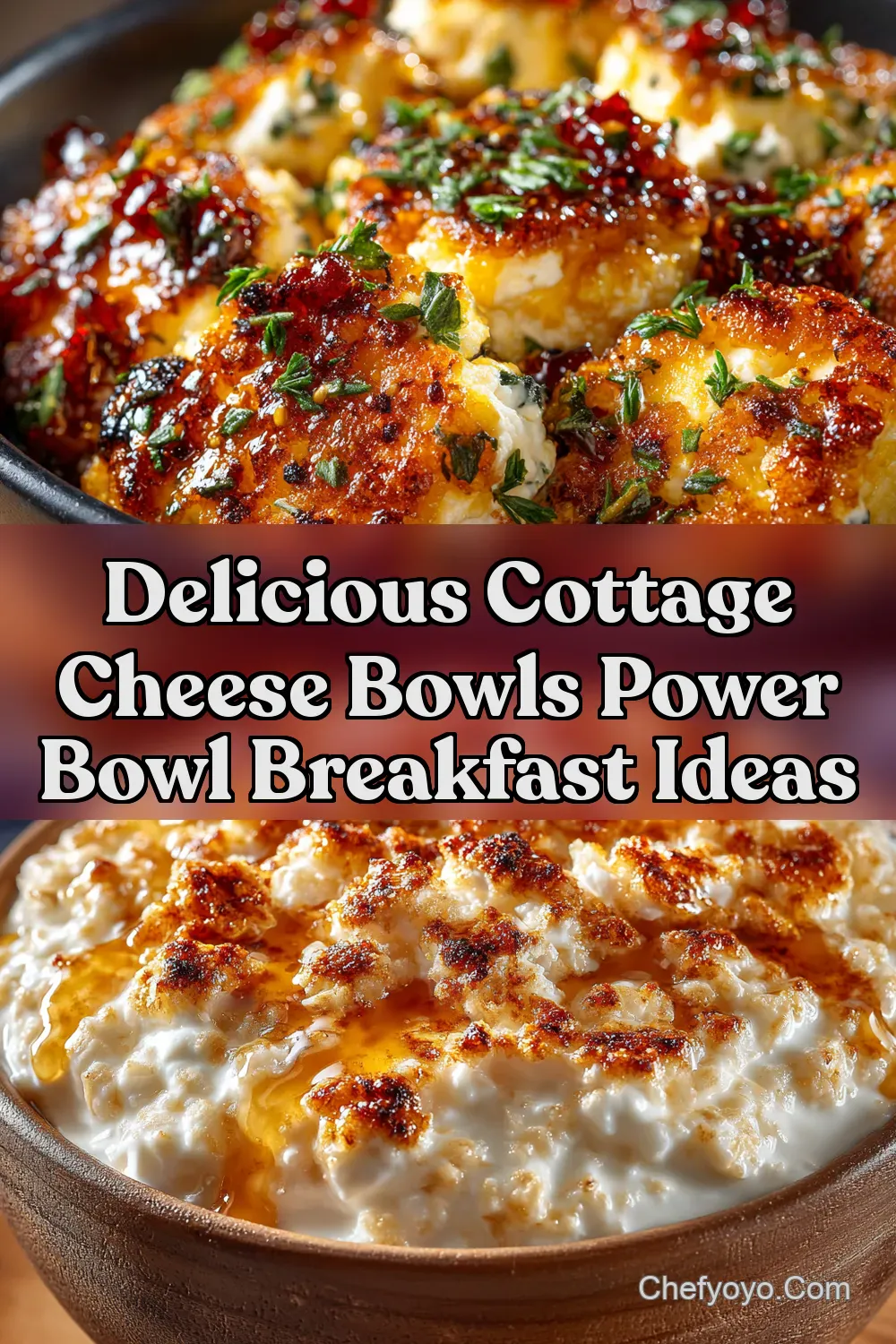 Cottage Cheese Bowls Sweet Savory Power Bowls - ChefYoyo