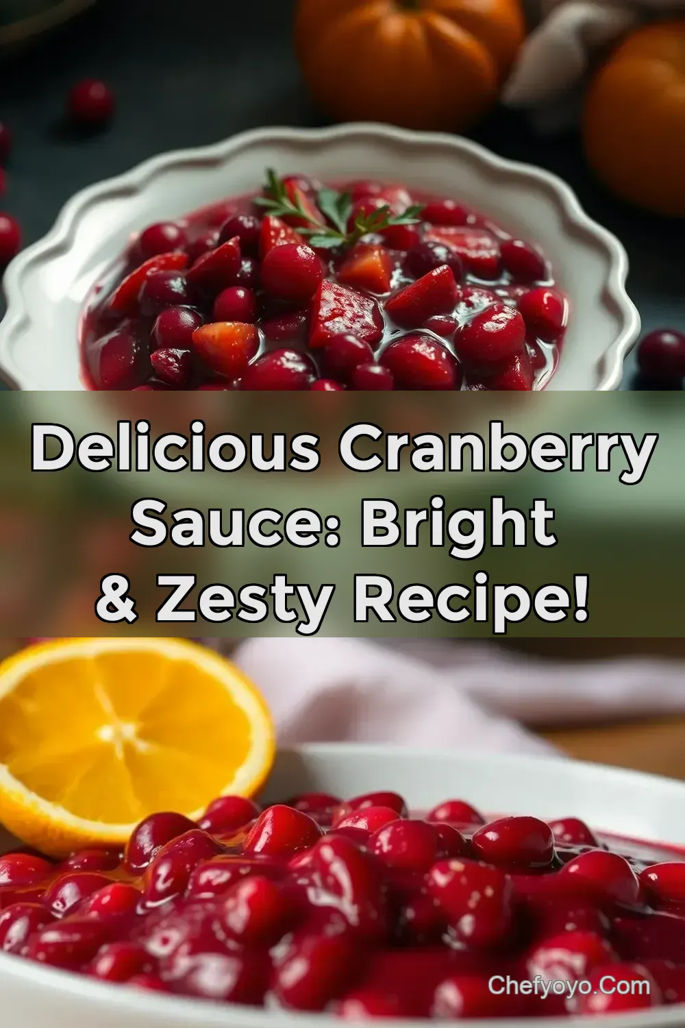 My Sparkling Cranberry Sauce Recipe: Zesty & Bright! -…
