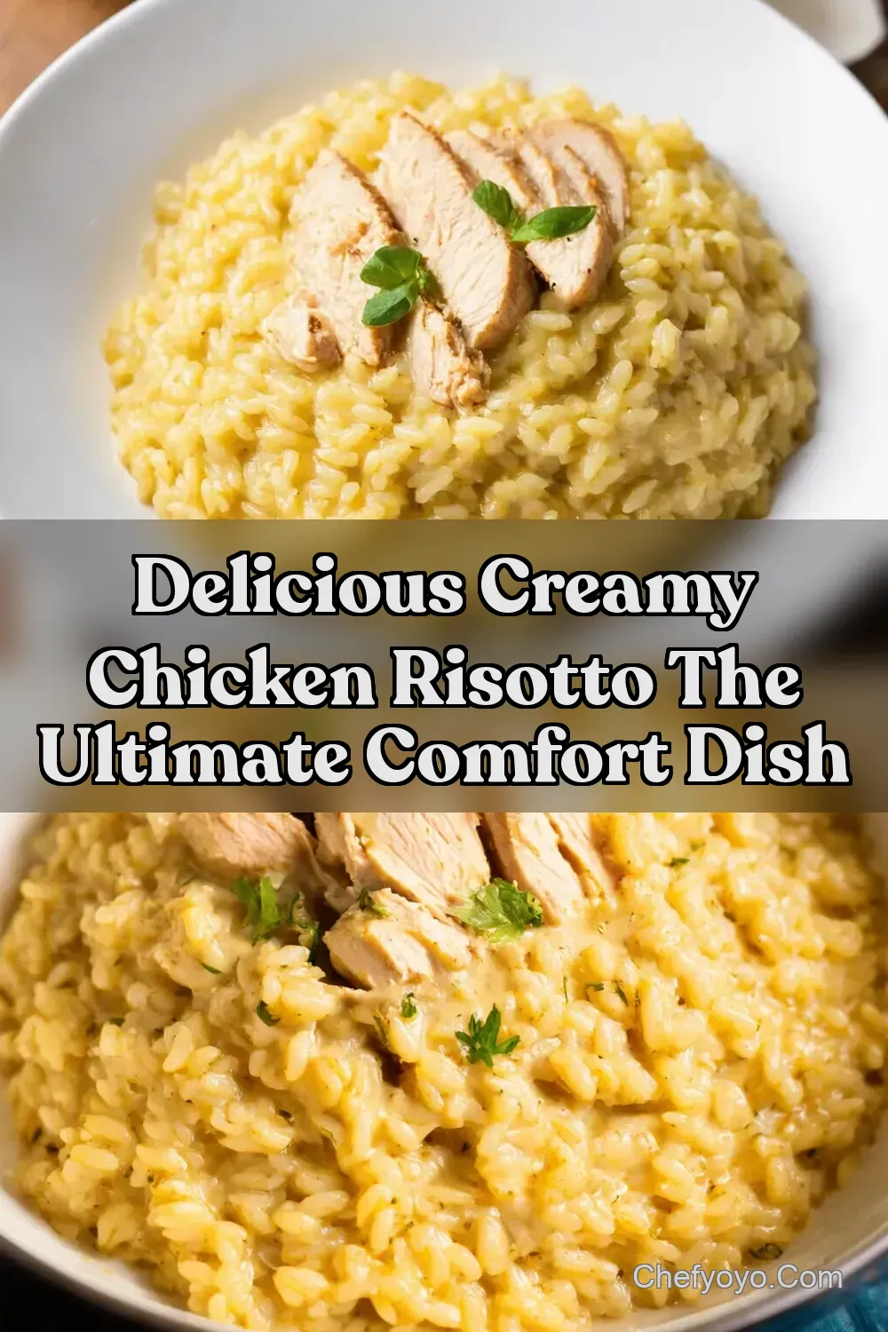 Creamy Chicken Risotto My GoTo Comfort Food Recipe