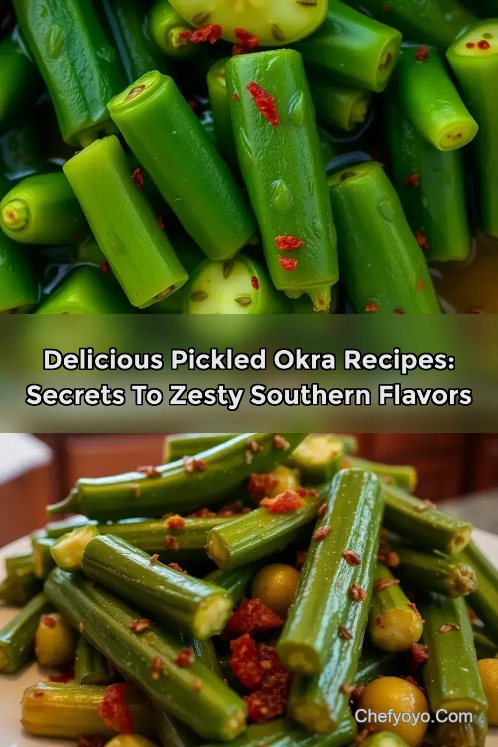 Zesty Southern-Style Okra Pickling Recipes: Easy &…
