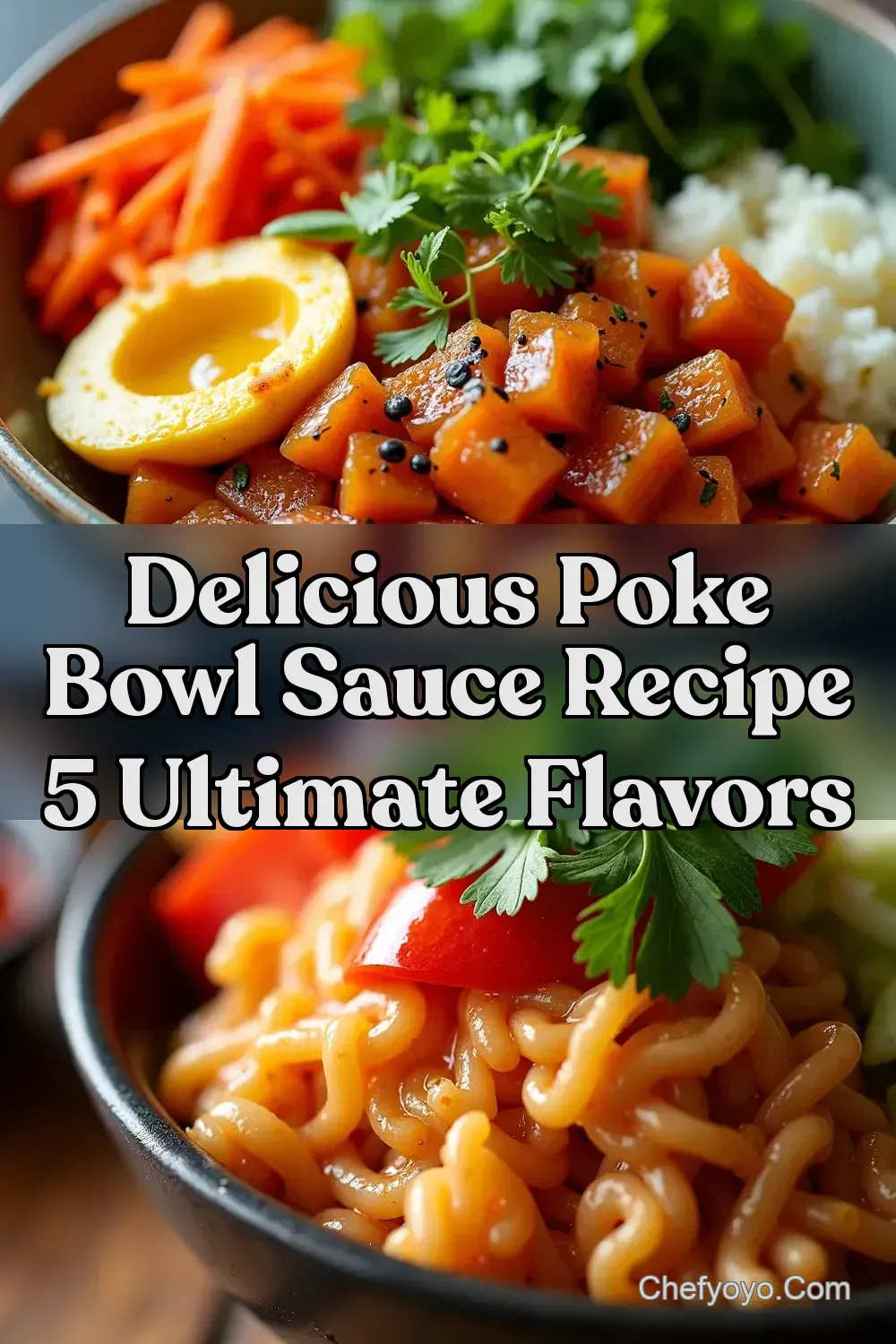Level Up Your Poke 5 Epic Homemade poke bowl sauces -…