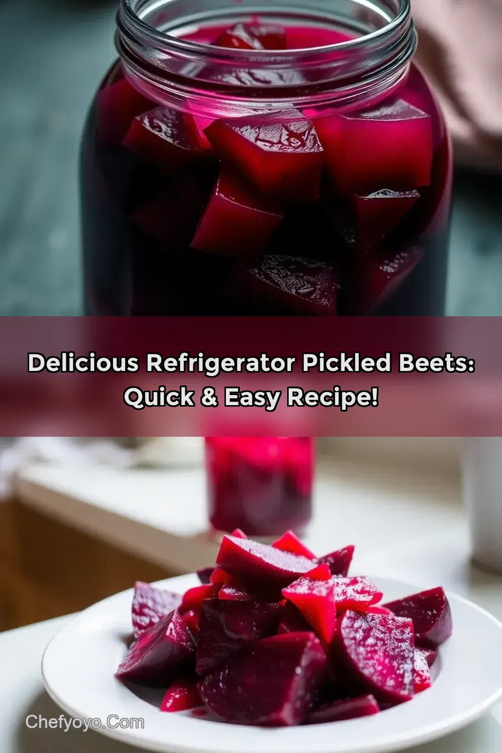 Delicious Refrigerator Pickled Beets: Quick & Easy Recipe!