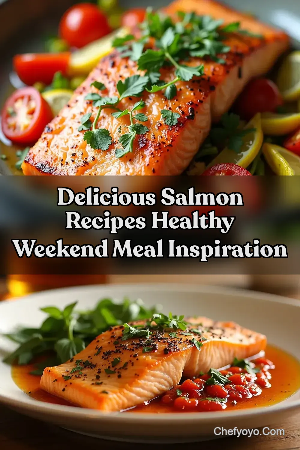 Healthy Weekend Dinners Mediterranean Baked Salmon Recipe