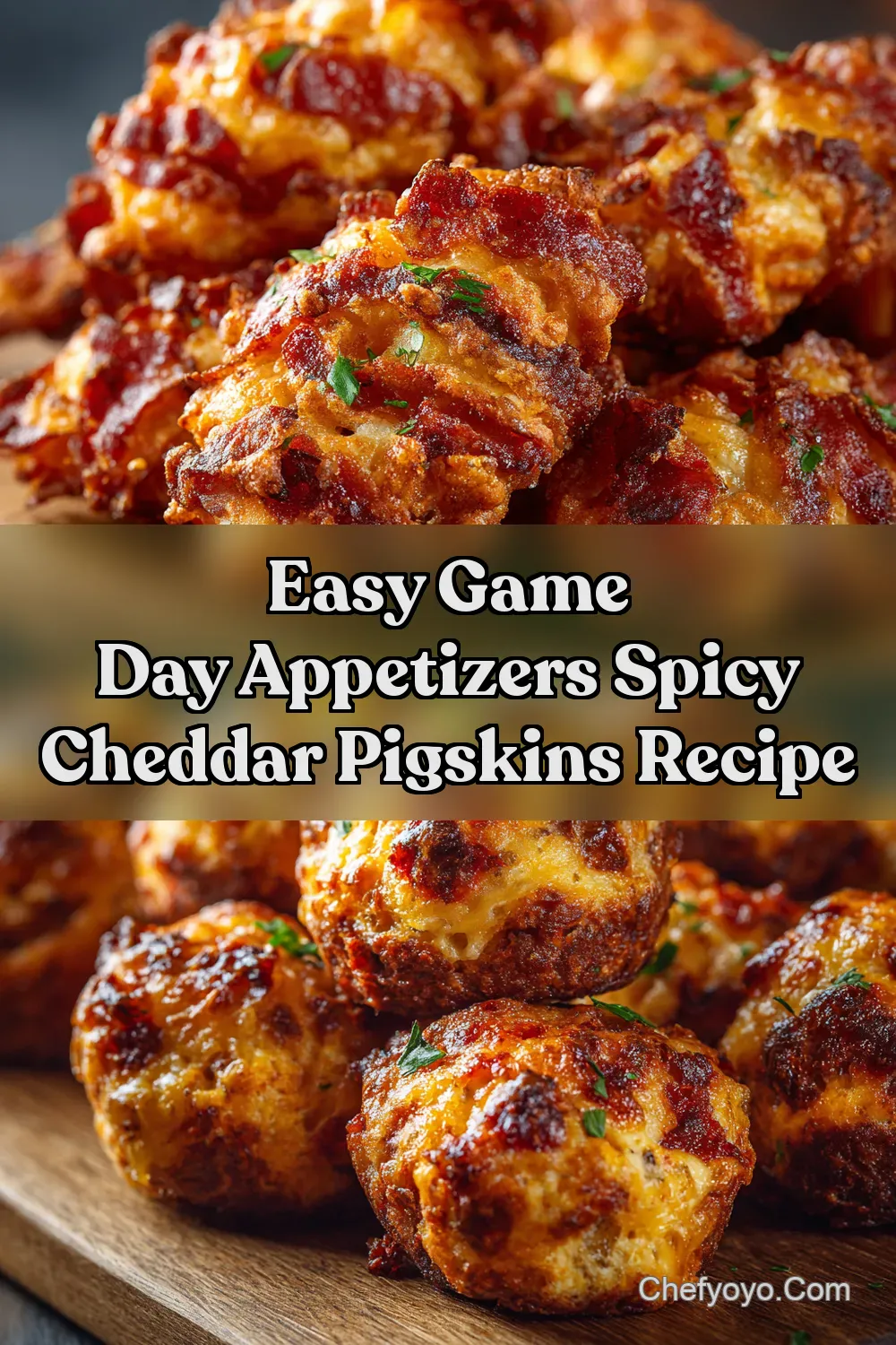 Spicy Chorizo Football Snacks My Cheddar Pigskins Recipe -…