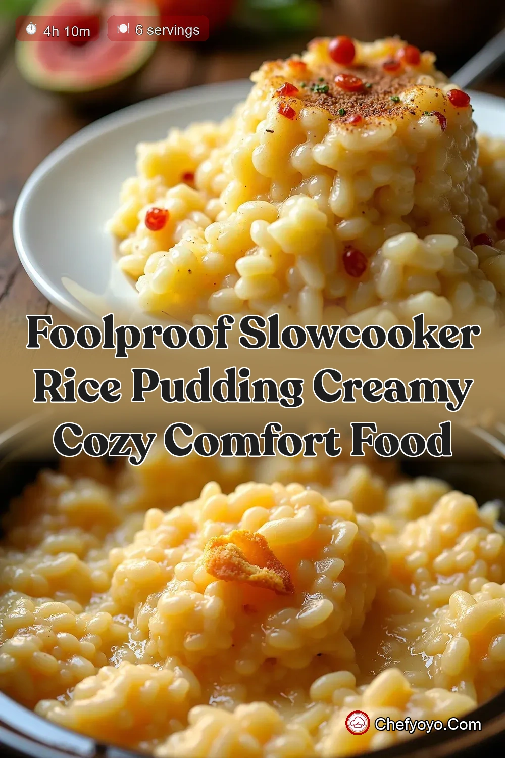 Creamy Crockpot Rice Pudding Recipe Nans Comfort Food