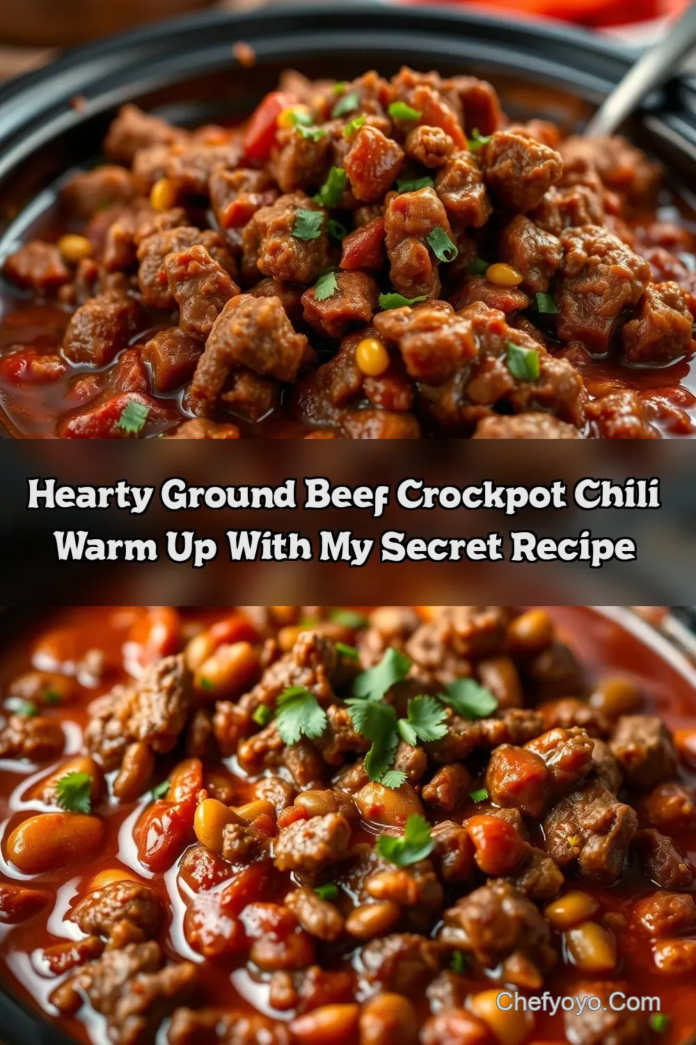 Easy Ground Beef Crockpot Chili: My Family's Favorite Recipe
