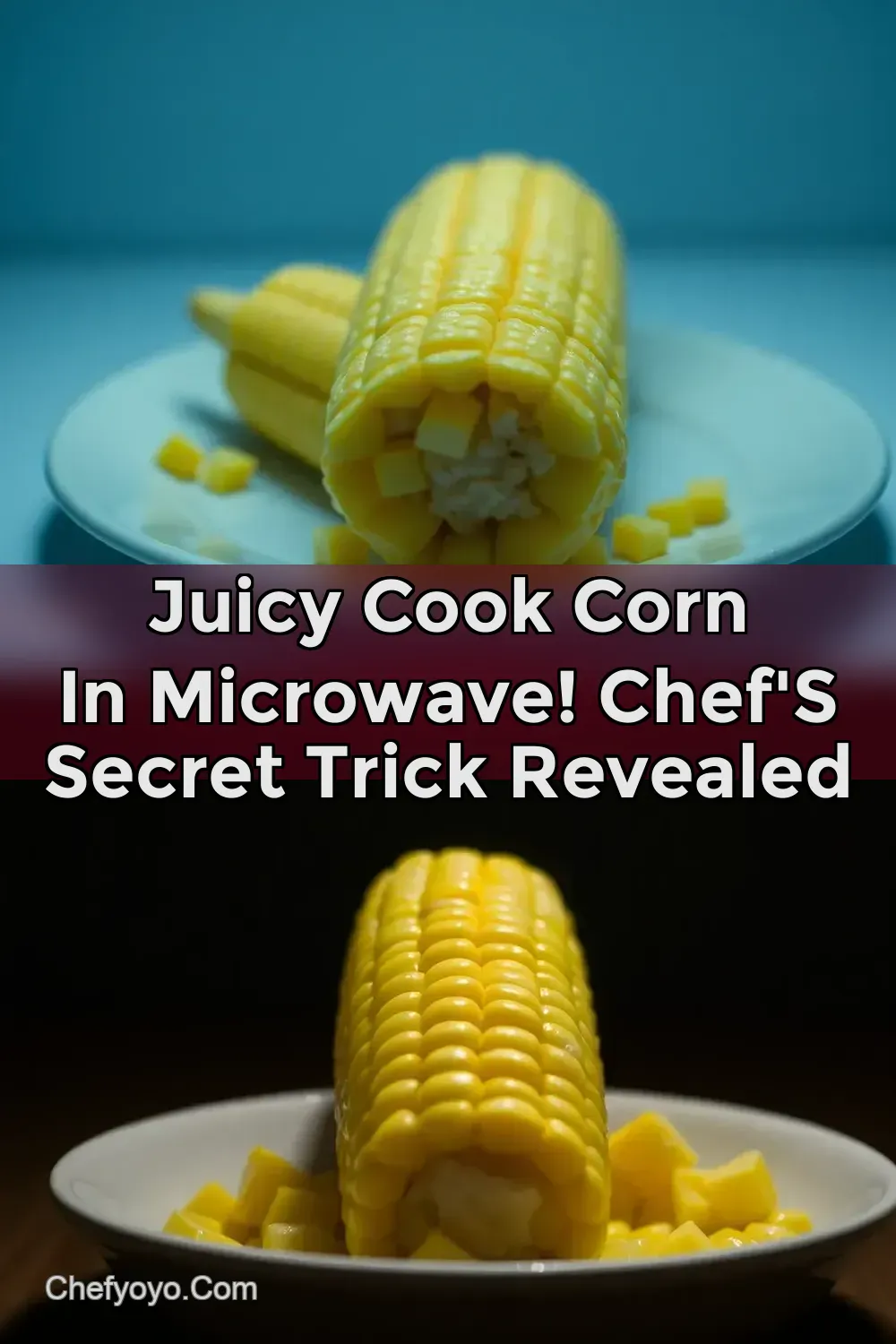 Juicy Cook Corn In Microwave! Chef' s Secret Trick Revealed