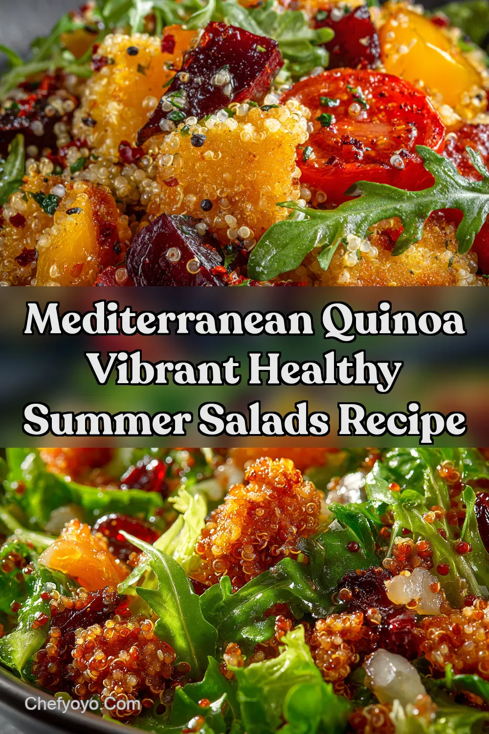 Mediterranean Quinoa My Healthy Summer Salads Secret -…
