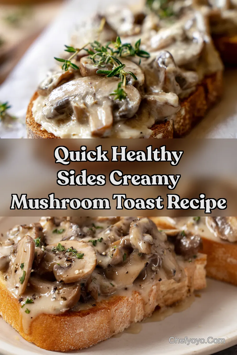 Simple Mushroom Recipes Creamy Garlic Toast Quick Easy -…