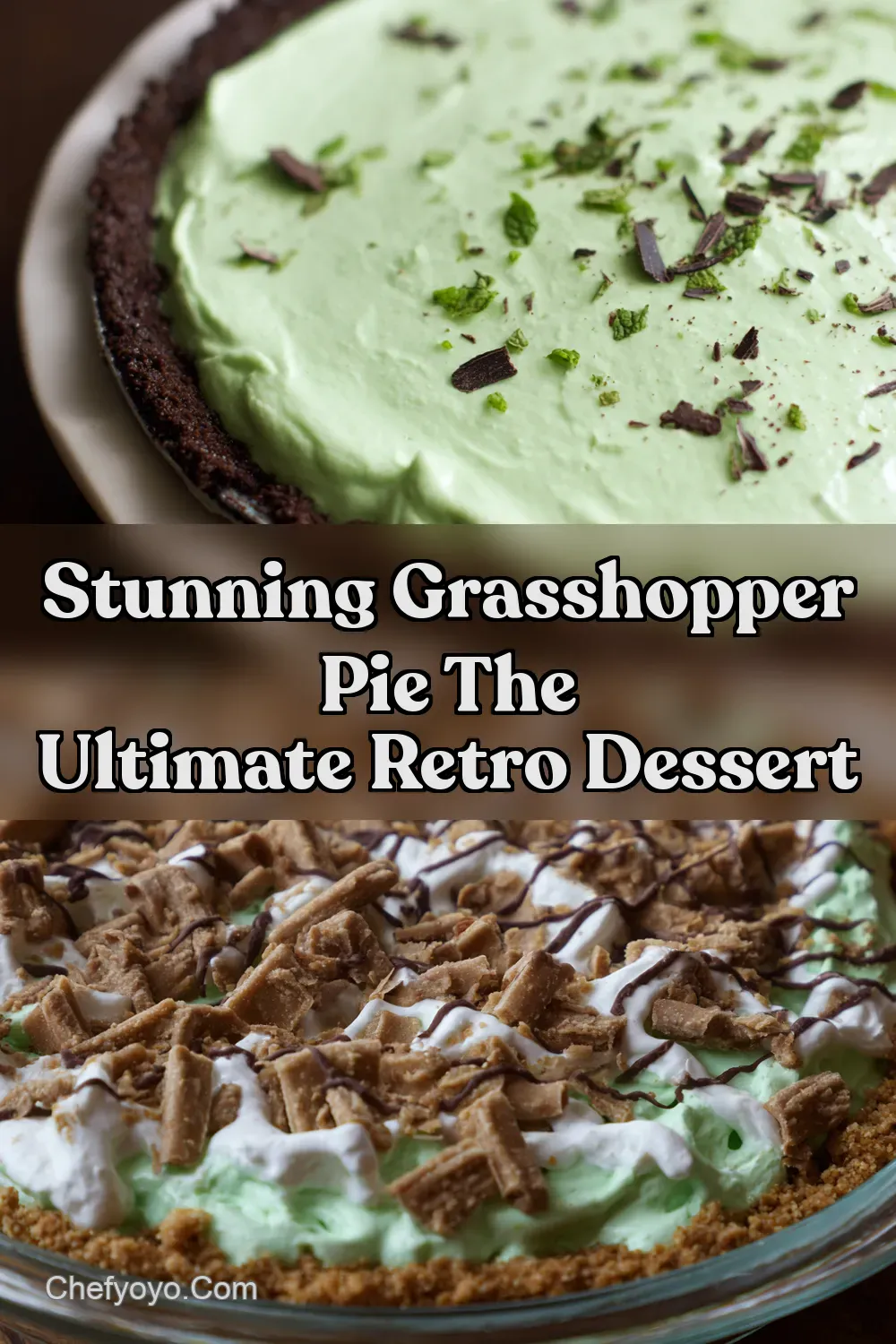 Minty Marvel Grasshopper Pie Recipe A Retro Delight -…
