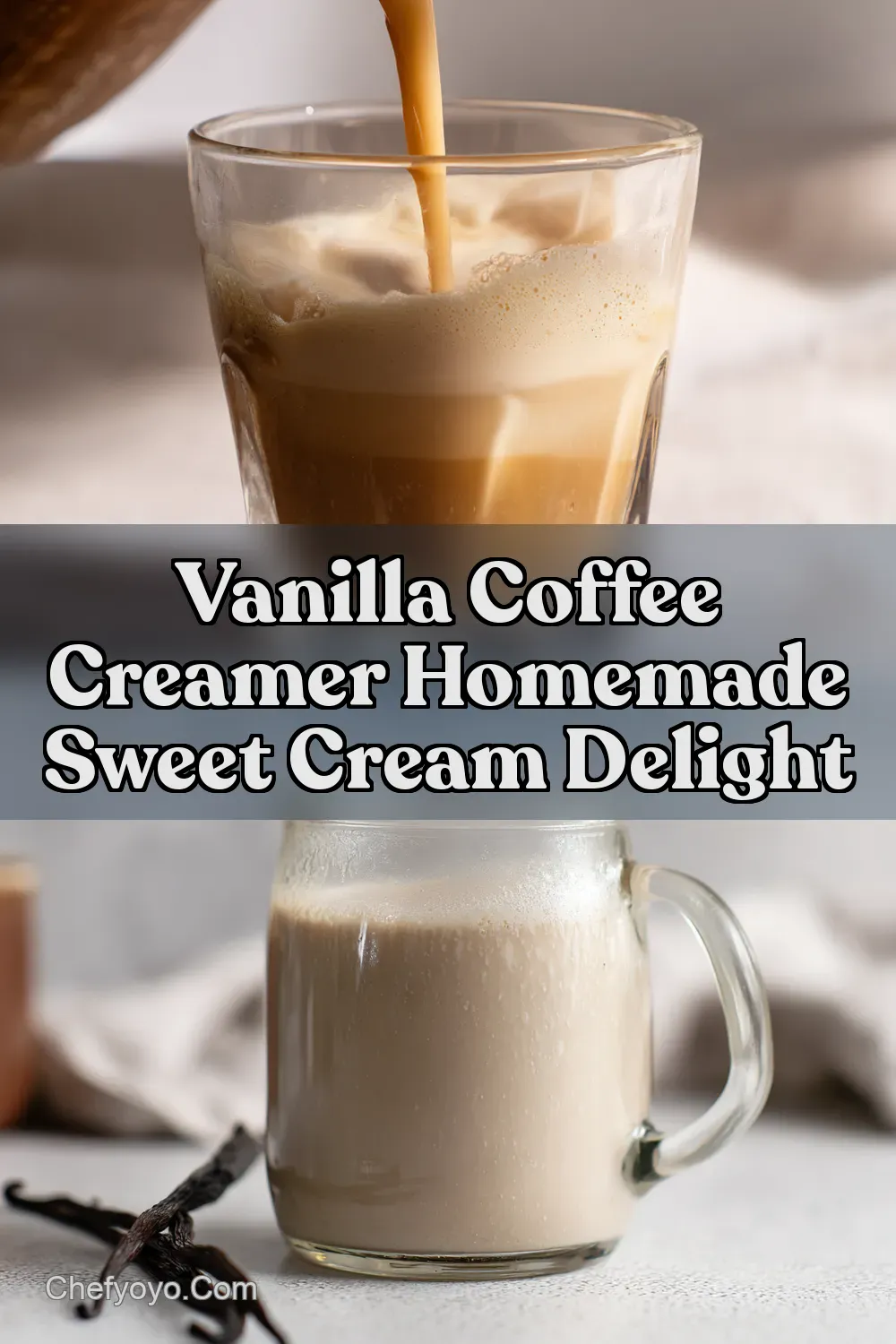 Vanilla Bean Coffee Creamer Ditch the StoreBought Stuff -…