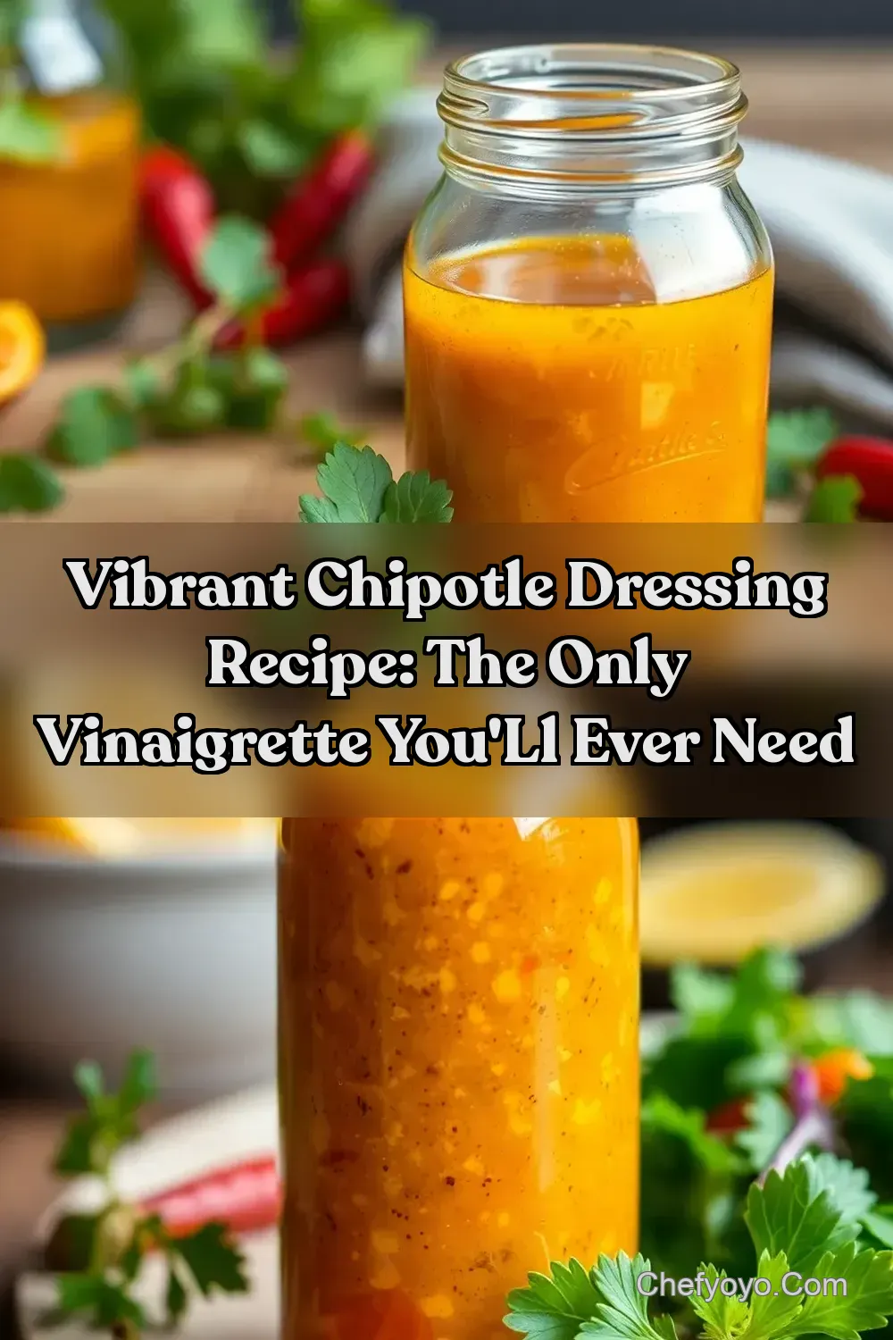 Vibrant Chipotle Dressing Recipe: The Only Vinaigrette You' ll Ever Need