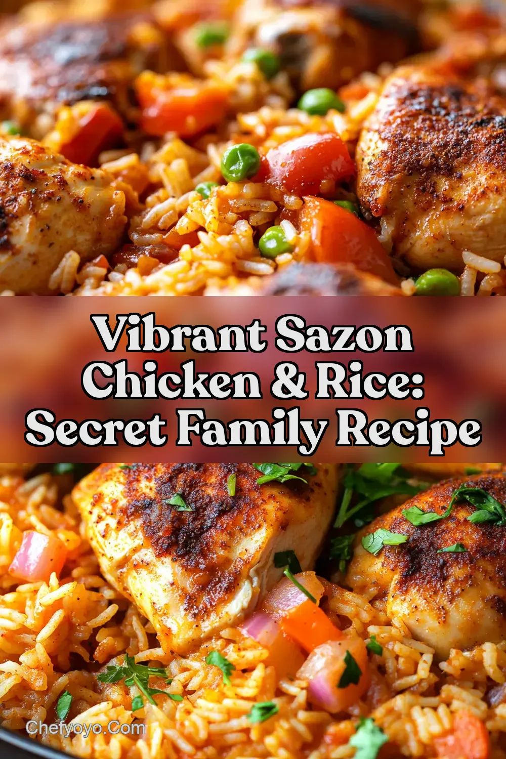 Vibrant Sazon Chicken & Rice: Secret Family Recipe