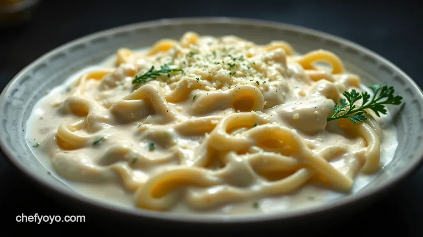 Easy Creamy Milk Alfredo Sauce: A Family Favorite Recipe Creamy Milk Alfredo Sauce