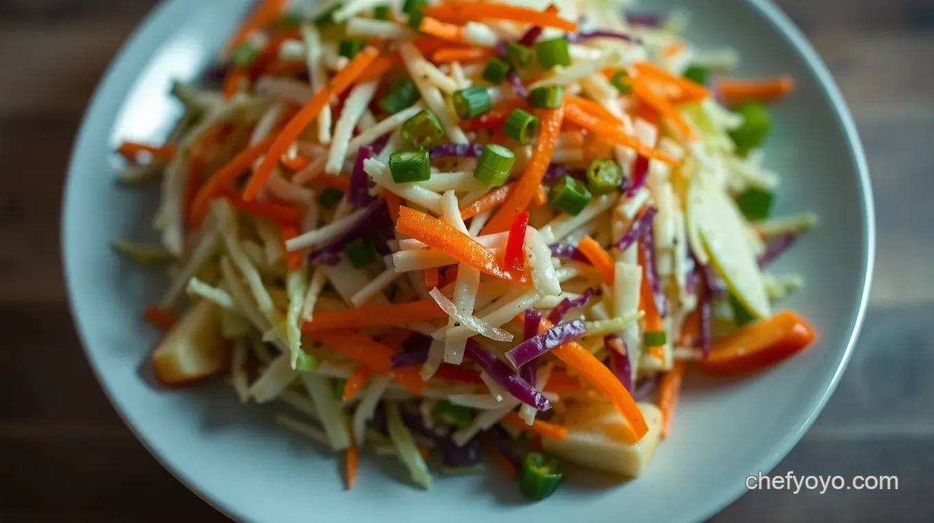 Delicious No-Mayo Coleslaw Recipe: A Fresh Twist for Your Table Crisp & Zesty No-Mayo Coleslaw