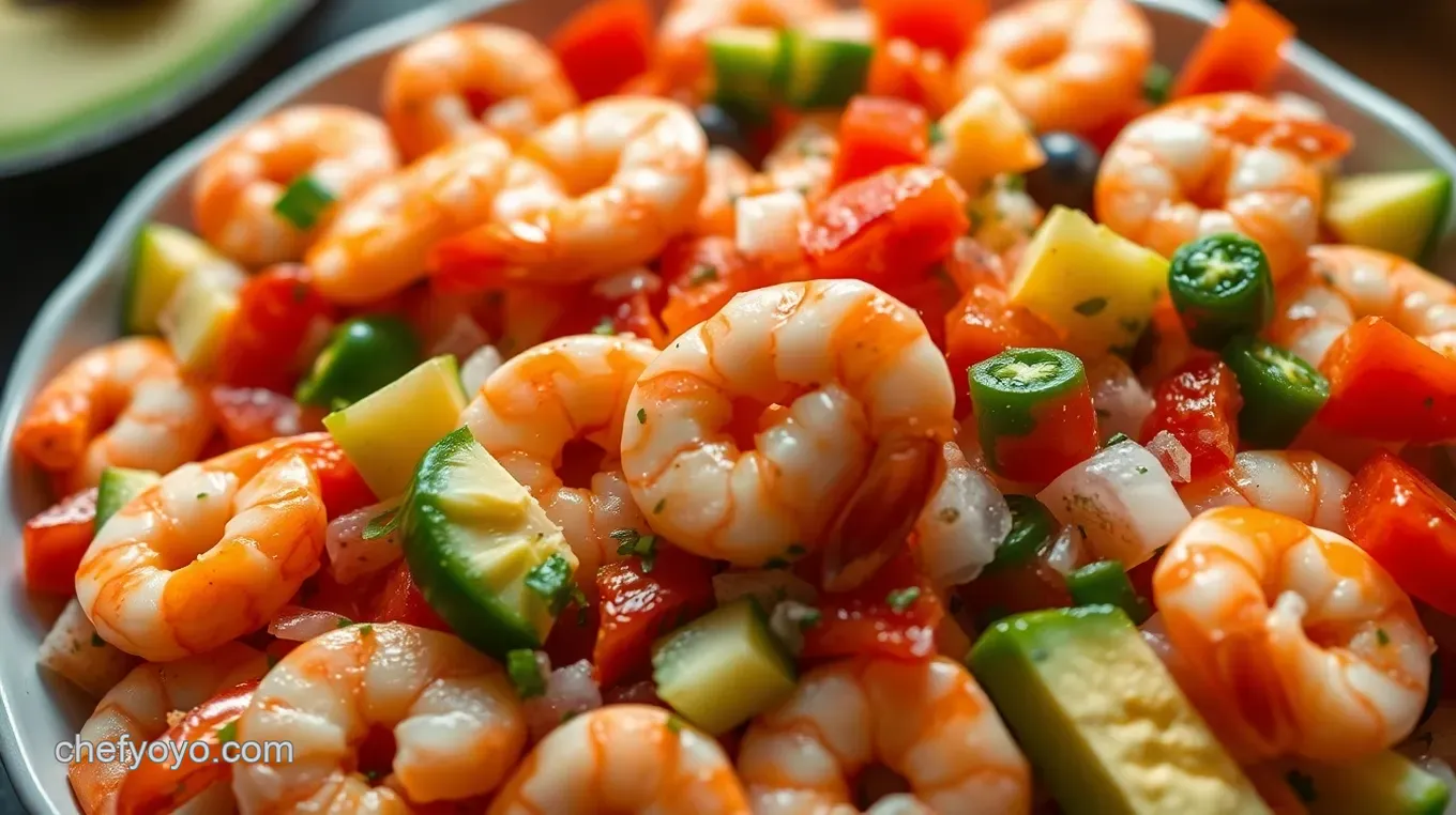 Fiesta Shrimp Cocktail: A Zesty Mexican Delight