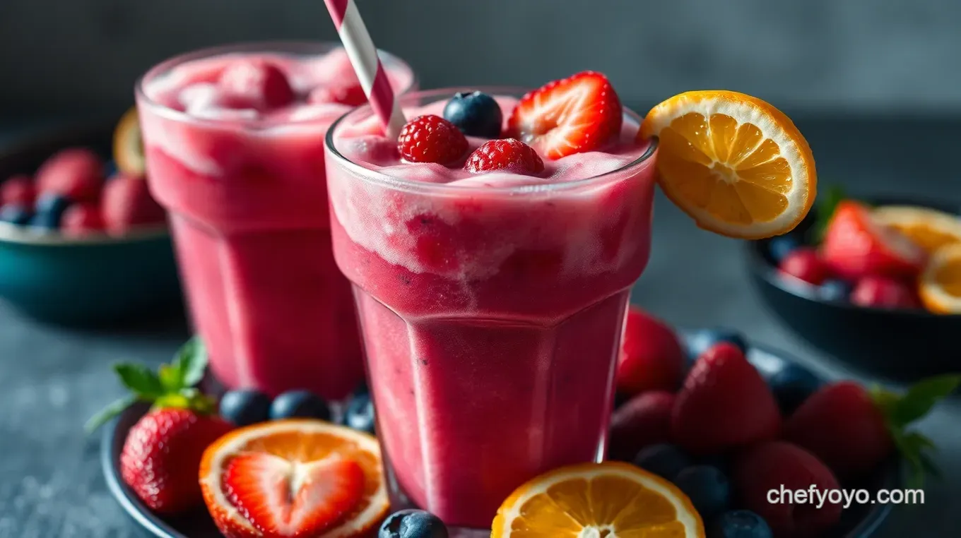 Fruity Frozen Fizz: My Go-To Frozen Drinks Recipes for Summer Fun Fruity Frozen Fizz: A Refreshing Summer Elixir