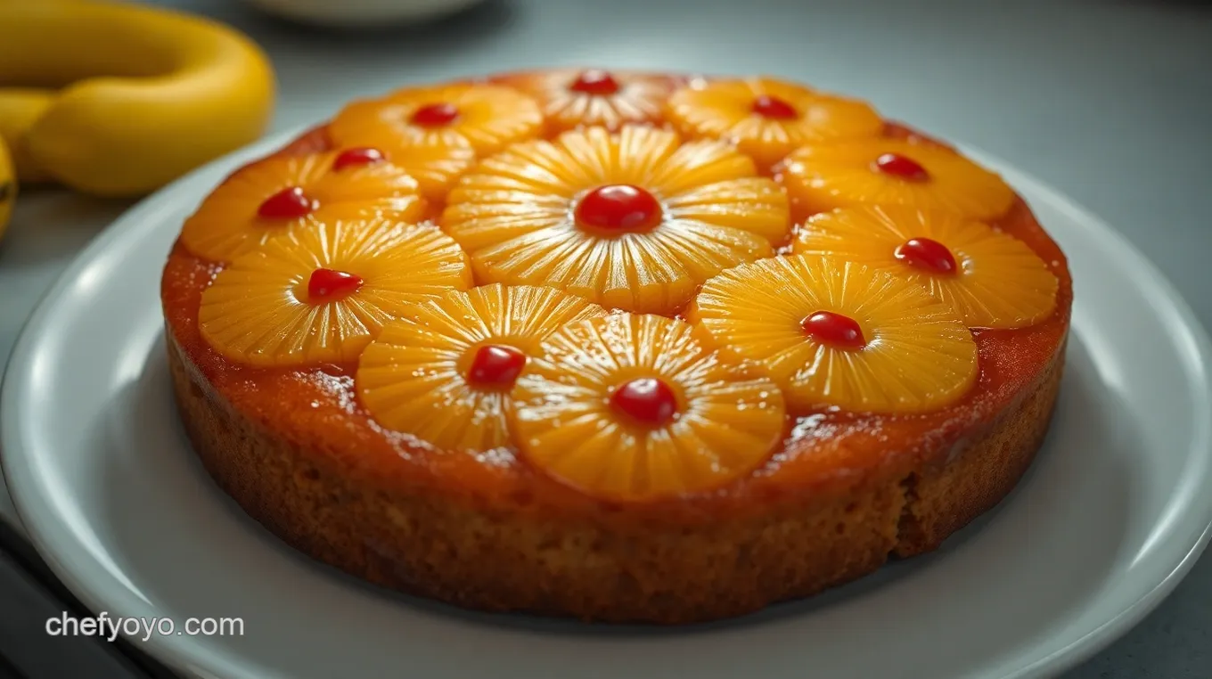 Pineapple Upside-Down Cake Made Easy with Cake Mix