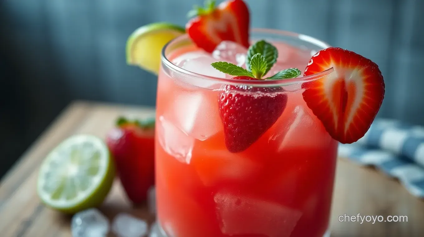 Refreshing Strawberry Daiquiri Drink: My Best Easy Recipe for Summer Refreshing Strawberry Daiquiri: A Taste of Summer in a Glass