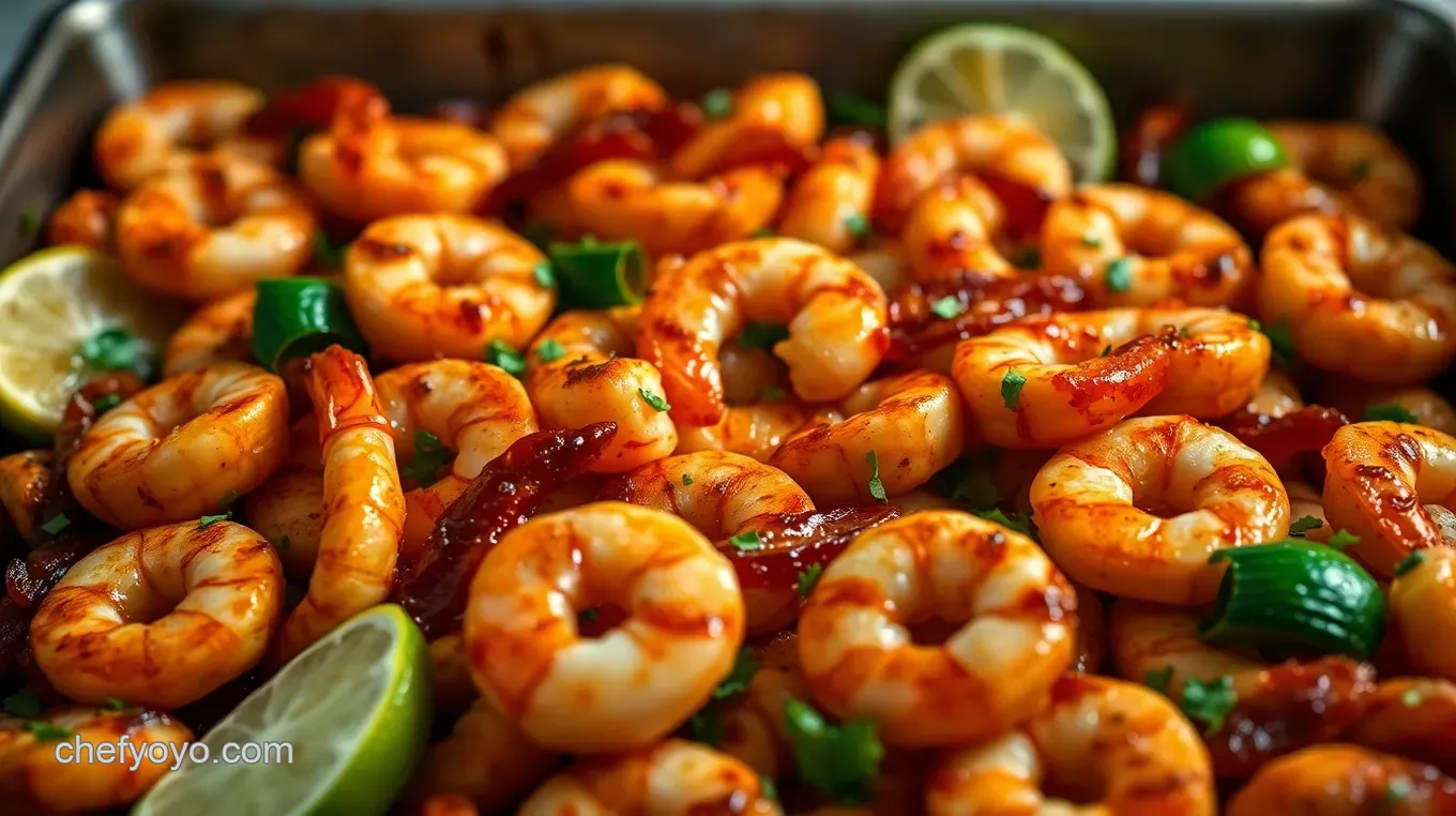 Sizzling Shrimp Fajitas Recipe: Juicy Sheet Pan Dinners Made Easy Sizzling Shrimp Fajitas with Peppers & Onions