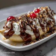 Banana Split Chocolate Dessert Banana Split: Ready in 5 Minutes