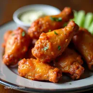 Air Fryer Buffalo Wings Ready in Under 30 Minutes