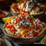Air fryer Fish taco bowls UltraCrispy Fish in 8 Minutes