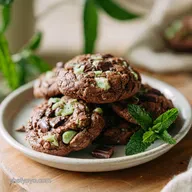 Andes Mint Cookies with Cocoa Base in 20 Minutes