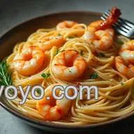 Lemon-Garlic Angel Hair Pasta Recipe | Quick Shrimp Dinner!