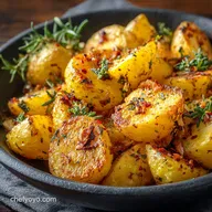 Greek Garlic Roasted Potatoes: Authentic Lemon Garlic Recipe