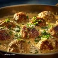 Tender Swedish Meatballs Recipe with Rich Creamy Gravy K&ouml;ttbullar