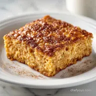 Banana Bread Baked Oatmeal: Meal Prep