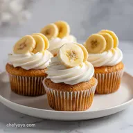 Banana Pudding Cupcakes in 40 Minutes