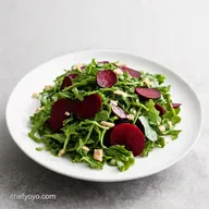 Beet It Arugula Salad Sweet Beets Tahini Jazz It Up