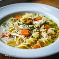 Chicken Noodle Soup for 8 Servings