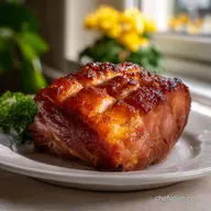 New Years Food Idea with Glazed Ham