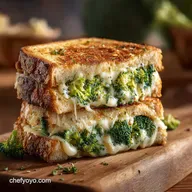 Broccoli Havarti Grilled Cheese Ultimate Elevated Lunch Recipe