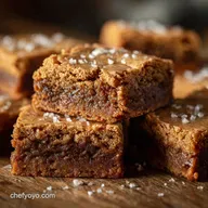 Brown Butter Maple Blondies Fudgy, Chewy, and Perfectly Salty
