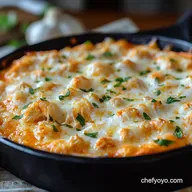 Cheesy Easy buffalo chicken dip The Ultimate CrowdPleaser
