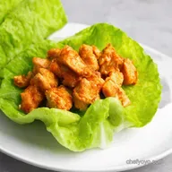 Buffalo Chicken Lettuce Wraps A WingFree Winner