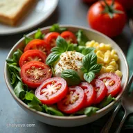 The No Fuss Caprese Cottage Cheese Bowl High Protein Italian Sunshine
