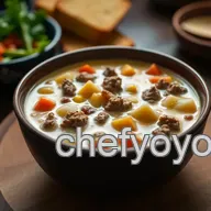 Delicious Cheeseburger Chowder Soup: My Family's Cozy Favourite