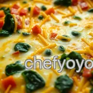 Cheesy Cottage Egg Bake Delight: A Savory Twist on Breakfast