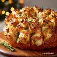 Cheesy Pull Apart Christmas Bread: Ultimate Garlic Showstopper
