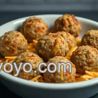 Cheesy Sausage Balls with Bisquick &ndash; My Ultimate Easy Party Snack