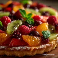 Fruit Pizza Recipe: The Ultimate Chewy Sugar Cookie Crust Masterpiece