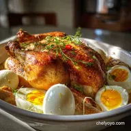 Chicken and Egg in 18 Minutes - Velvety Fusion